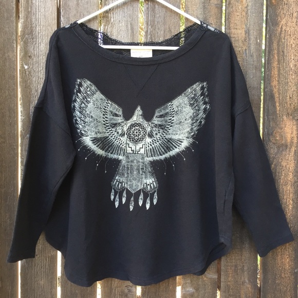 Denim & Supply Ralph Lauren Oversized Boho Top Sm